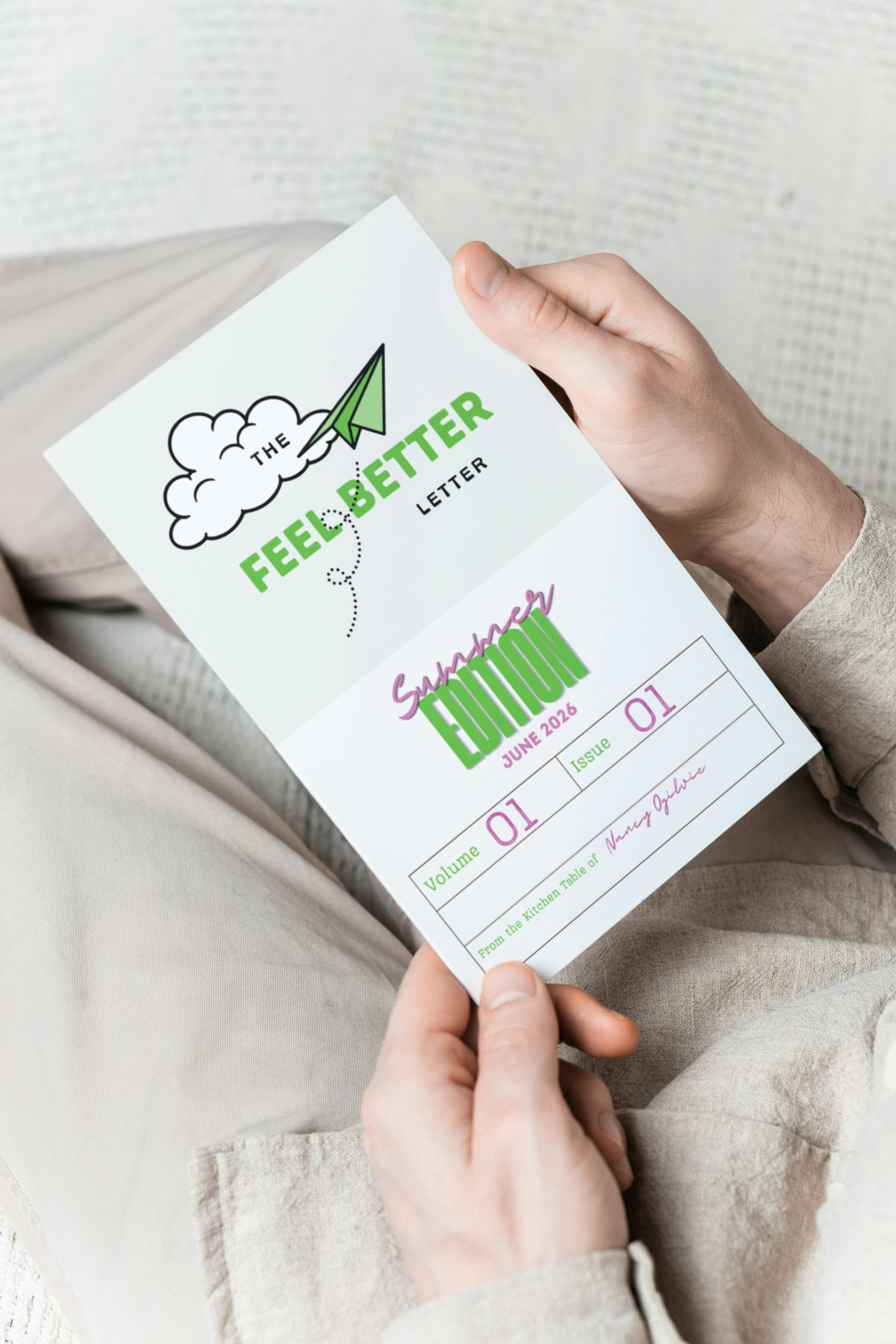 Feel Better Letter - Founder's Fifty